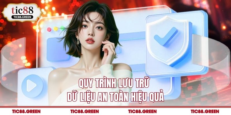 Quy trình lưu trữ dữ liệu an toàn hiệu quả