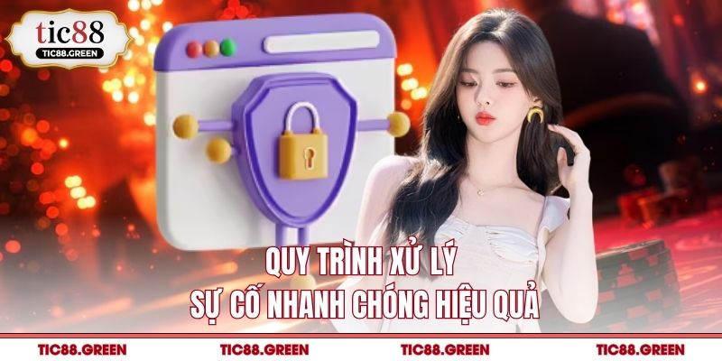 Quy trình xử lý sự cố nhanh chóng hiệu quả